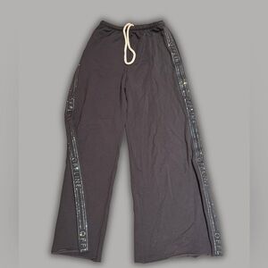 OFFLINE By Aerie OTT Fleece
Super Wide Leg Pant with Gem Strips on Side